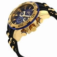 thumbnail image 2 of Invicta Men's 50mm Pro Diver Gold-Tone Polyurethane Quartz Blue Dial Watch 22313, 2 of 3