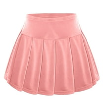 Girls Tennis Skirt for Active Play Pleated Athletic Skort for Everyday Wear Casual Outings and Outdoor Adventures for Ages 1-14