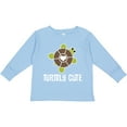 thumbnail image 3 of Inktastic Turtley Cute Girl Turtle Girls Long Sleeve Toddler T-Shirt, 3 of 5