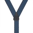 thumbnail image 3 of SuspenderStore Jacquard Diamond Burst Suspenders- 1.5-Inch Wide Elastic - Clip - 3 Colors & 3 Sizes, 3 of 4