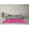 thumbnail image 3 of Ahgly Company Indoor Rectangle Oriental Pink Modern Area Rugs, 8' x 12', 3 of 4