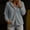 Gray, variant on Velour Cropped Cardigans for Women Open Front Jacket Long Sleeve V Neck Casual Shrug Outerwear Fall Outfits