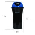 thumbnail image 2 of Mini Auto Car Garbage Can Automotive Vehicle Rubbish Bins, Small Trash Can Cup Holder for Bedroom Office Desk Home, 2 of 5