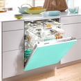 thumbnail image 5 of Dailycode Dishwasher Magnet Cover Magnetic Fridge Door Cover Home Kitchen Decor, Calamine Blue, 23"x 26", 5 of 6