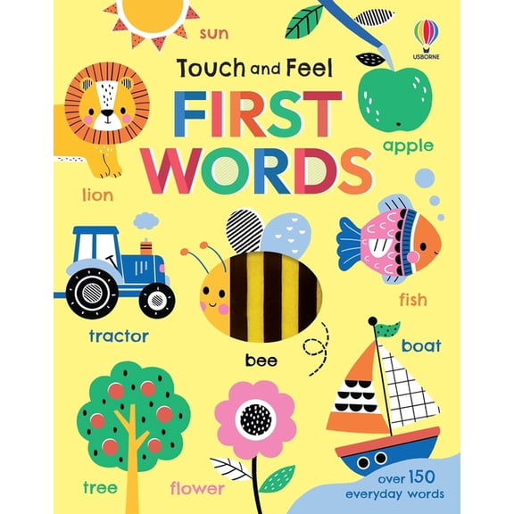 Touch-And-Feel First Words, (Board Book)