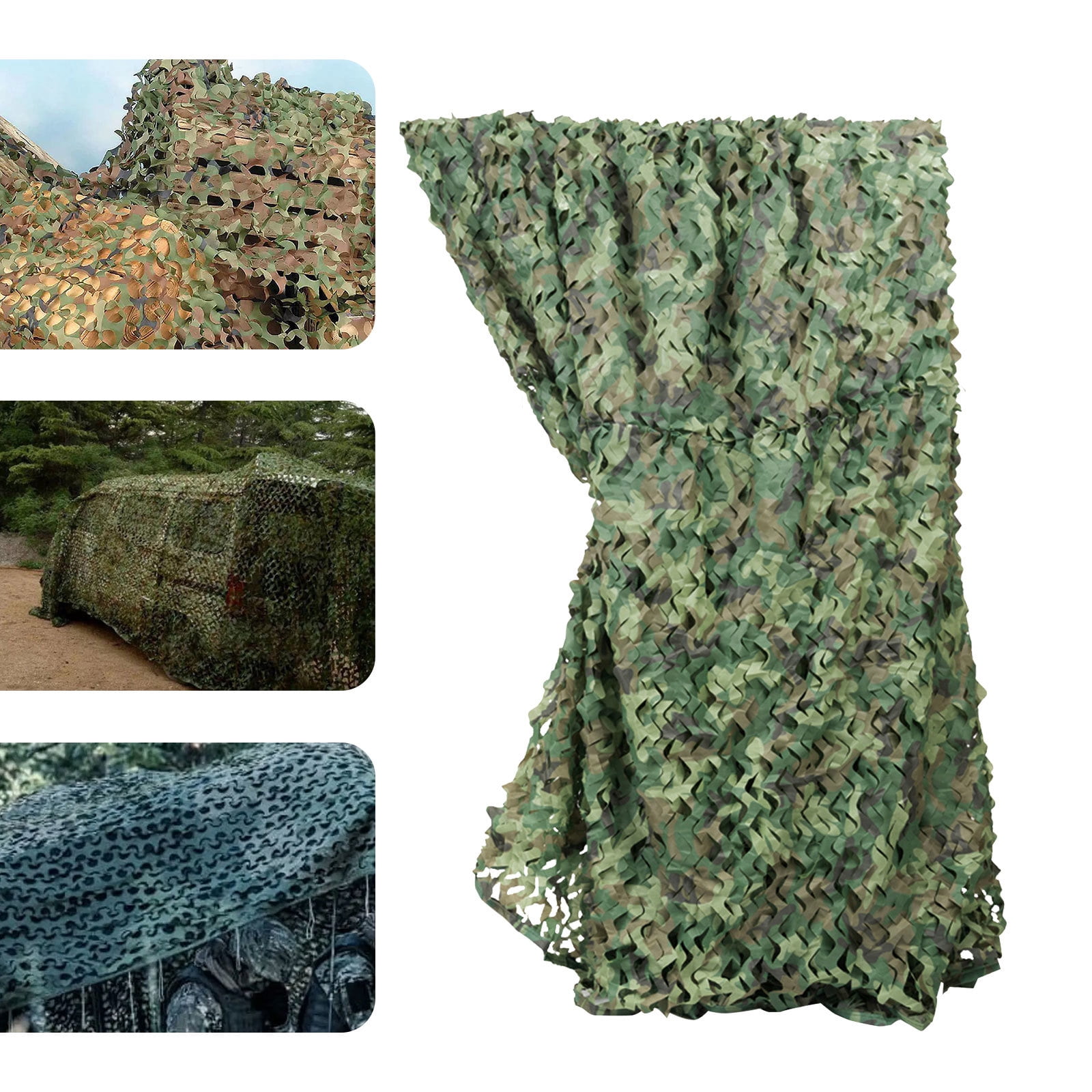 26.25*26.25ft Camouflage Net for Camping, Hunting, Party Decoration, Wild Photography, Military Activities,