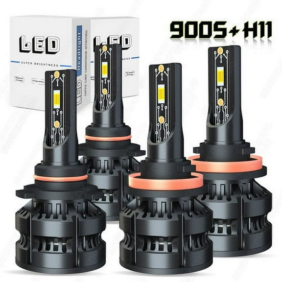 Quayub H11 9005 LED Headlight for 2015-2019 Subaru Outback Hi Low Beam White