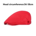 thumbnail image 2 of Sombrero de verano de malla transpirable para hombre, gorra de boina ajustable, gorra plana de taxista, gorra plana de malla para hombre, gorra plana de vendedor de periódicos de verano transpirable, 2 of 6