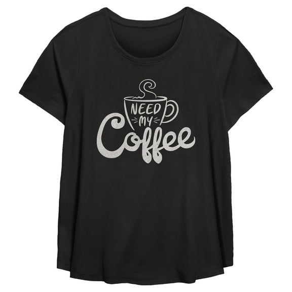 Women's Lost Gods Need My Coffee Graphic T-Shirt