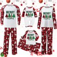 thumbnail image 4 of Automne Hiver Joyeux Noël Pyjamas de Noël pour Femmes Pyjamas d'Animaux Pyjamas de la Famille de Coton Bio Pyjamas de Noël, 4 of 8