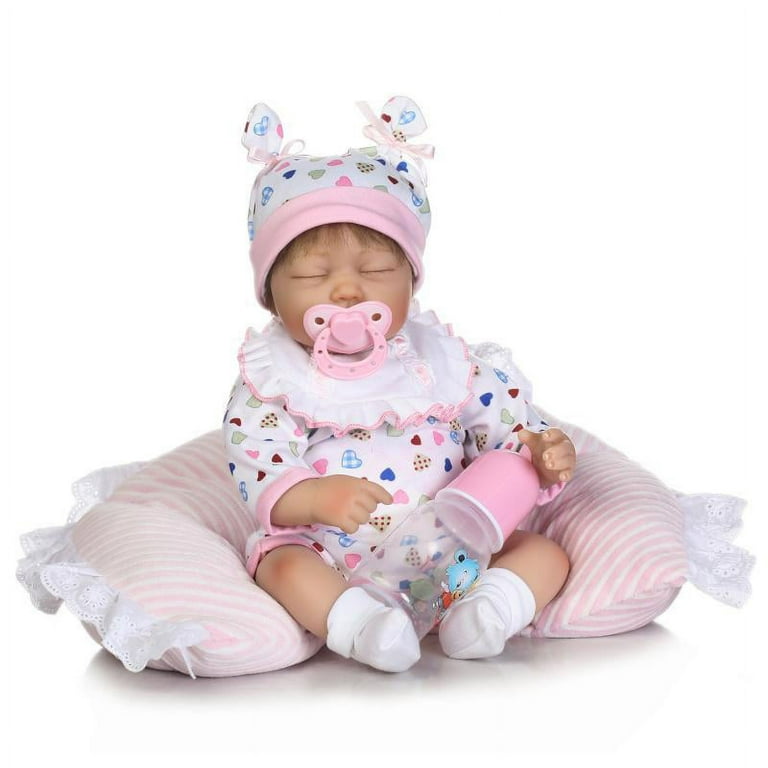 40cm/15.75inch Realistic Reborn Baby Dolls Look Real Life Toddler