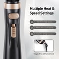thumbnail image 4 of Beautimeter® 3 en 1 Hot Air Styler: cepillo secador giratorio con cepillos de 2 y 1,5 pulgadas, 4 of 5