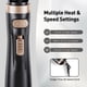 thumbnail image 4 of Beautimeter® 3 en 1 Hot Air Styler: cepillo secador giratorio con cepillos de 2 y 1,5 pulgadas, 4 of 5