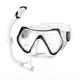 thumbnail image 1 of Set de Snorkel para Niños MELUMILU, Máscara de Buceo Antiempañante con Visión Panorámica de 180°, para Niños y Jóvenes de 5 a 15 Años (Blanco), 1 of 7