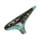 thumbnail image 2 of Ocarina de 12 agujeros, flauta de arcilla cerámica, instrumento musical profesional compacto con afinación en C , ideal como regalo para adultos y Verde, 2 of 8