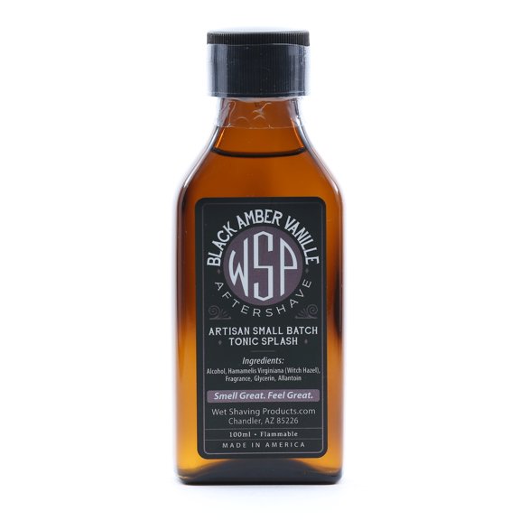 Loción Aftershave Black Amber Vainilla 100 ml