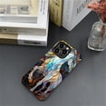 thumbnail image 5 of Punmada Compatible with iPhone 13 Pro Max Glossy Case For Girl Boy Full Body Protective Hard Shell Esthetics Pattern Colorful Stained Glass White Unicorn, 5 of 7