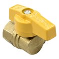 thumbnail image 2 of llave angular para gas 1/2 x 3/8 de pulgada dorado, 2 of 4