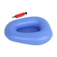 thumbnail image 4 of Taburete inflable para bacinilla para mayores con bomba de , reutilizable, portátil, cómodo, para baño, inodoro, urinario, cojín inflable, 4 of 8