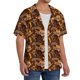 thumbnail image 2 of Balery Beautiful Ethnic African Women Camisa Casual de Manga Corta con Botones para Hombre, Texturizada, Estilo Cubano, para Playa, Verano-Large, 2 of 5