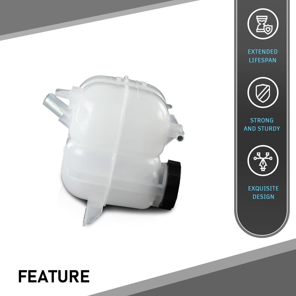 Coolant Reservoir Radiator Expansion Tank Fit For 2015-2017 Jeep Cherokee / Chrysler 200