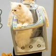 thumbnail image 4 of Transpirable grande mascota bolsa súper ventilado burbuja de hombro mascota para senderismo al Yinane Portador de viaje para mascotas, 4 of 8