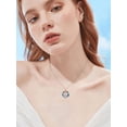 thumbnail image 6 of WINNICACA 925 Sterling Silver Rose Mother and 5 Daughters or Sons Necklace Mom Blue Crystal Jewelry  Birthday Anniversary Mothers Day Valentines Day Gifts for Women, 6 of 7