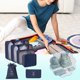 thumbnail image 4 of Juego de bolsas de viaje | Organizadores de equipaje multifuncionales de 6 piezas | Cubos y bolsas de embalaje ligeros y duraderos para una organización eficiente | Soluciones de almacenamiento, 4 of 4