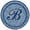 "B", variant on Monogrammed Poolmat - Decorative Mosaic Pool Art