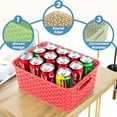 thumbnail image 3 of PinkSheep 6 Pack Plastic Storage Baskets Small Organizer Basket Bins Multicolor, 3 of 10