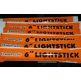 thumbnail image 5 of DirectGlow 6 Ct Orange Jumbo 6 Inch Safety Glow Sticks Bright Neon Industrial Grade, 5 of 5