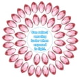 thumbnail image 4 of Uxcell 8x4mm Acrylic Flat Back Navette Horse Eye Crystal Gems, Pink 300Pcs, 4 of 6