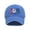 Blue, variant on 2026 Football Game Baseball Caps for Adults Summer Retro Distressed Washed Soft Top Curved Brim Dad Hats for Fans Classic Adjustable Unstructured Visor Caps Blue One Size