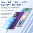 thumbnail image 6 of Unlocked Smartphone, 108MP+78MP Camera, 8000mAh Battery, 6.99" QHD+ Display, 4+64GB, Snapdragon 8 Elite Gen5, 5G Phone, Face & Fingerprint Unlock, Dual SIM/GPS – Long Lasting Gaming Phone, 6 of 12