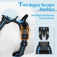 thumbnail image 3 of Arnés para perros Rabbitgoo, sin tirones, ajustable, azul, para perros grandes, 3 of 7