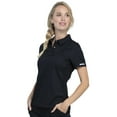 thumbnail image 4 of Cherokee Workwear Revolution Women's Scrubs Top Snap Front Polo WW698, 4 of 7