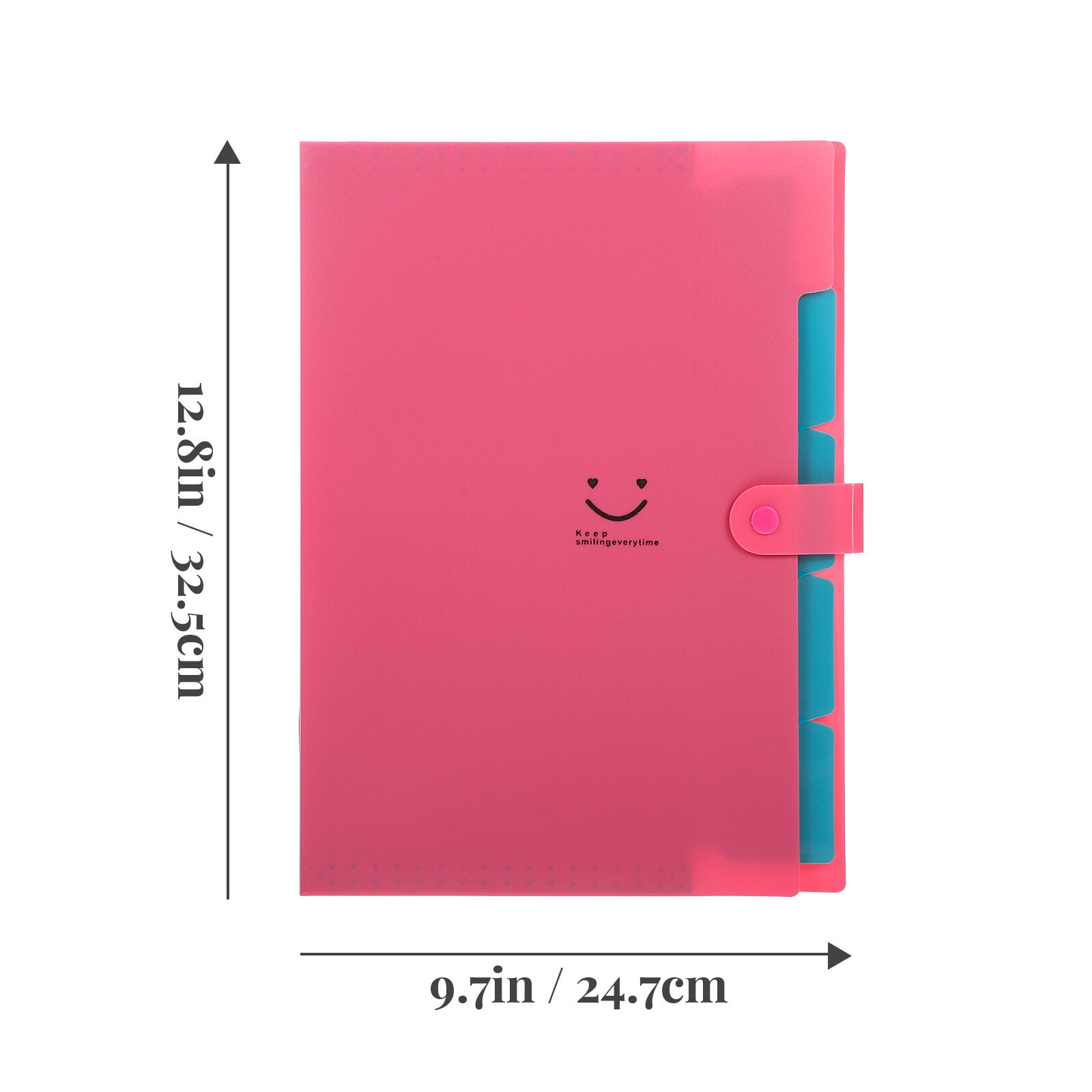 Raindrops Portable Expanding File Folder for Documents, Lightweight ABS Material, Assorted Colors, Compact Size, Ideal for Storage and Organization