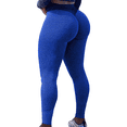 thumbnail image 2 of Women's Solid Color Sweat-Absorbent Breathable Fashion Basic Elastic Fabric Yoga Pants, 2 of 3