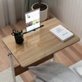thumbnail image 3 of SOGES Adjustable Movable Laptop Computer Desk for Bed Sofa Small Space Oak, 3 of 5