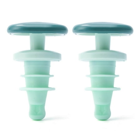 

Silicone Wine Stoppers Silicone Plug Rubber Bungs 2PCS Food Grade Silicone Easy