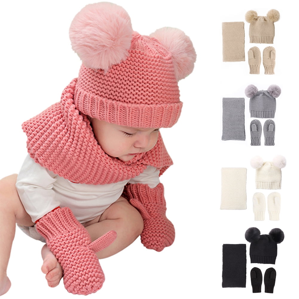 bebe hat and glove set