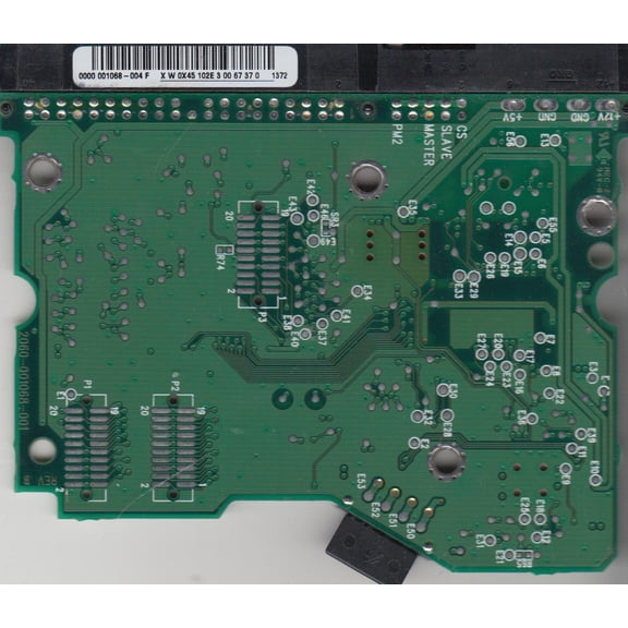 WD100EB-11BHF0, 0000 001068-004 F, WD IDE 3.5 PCB