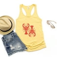 thumbnail image 3 of Two Lobsters - Women's Racerback Tank, 3 of 13