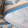 thumbnail image 6 of Safavieh Easy Care Beckett Trellis Area Rug, Ivory/Light Blue, 6' x 9', 6 of 12