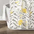 thumbnail image 3 of Lush Decor Aprile Collection Standard Fit Shower Curtain, Single Pack, 3 of 3