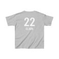 thumbnail image 2 of The Goat Caitlin Clark 22 for Women's Basketball Fan Gift Kids Cotton Tee, 2 of 2