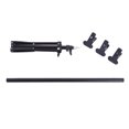 thumbnail image 4 of Riwcyla 60.5*70cm Small Photography Studio Video Metal Support Stand System Kit Set w/ Crossbar & 3* Clamps for PVC Backdrop Background, 4 of 6