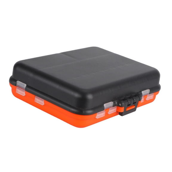 Fishing Tackle Box Storage Trays Waterproof Double Sided Organizer with Removable Dividers for Anglers and Fishermen
