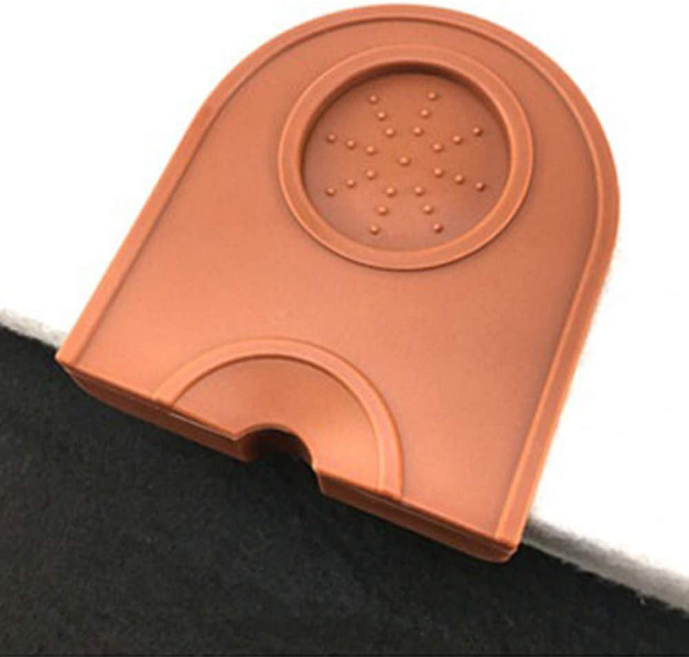 Non‑Slip Silicone Coffee Powder Tamper Mat Corner Tamping Pad for Ki