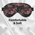thumbnail image 3 of Naloa Orchids Flowers Print Sleep Mask for Sleeper, Light Blocking Sleeping Eye Mask for Women Men, Eye Shade with Adjustable Strap for Travel, Nap,Meditation, 3 of 7